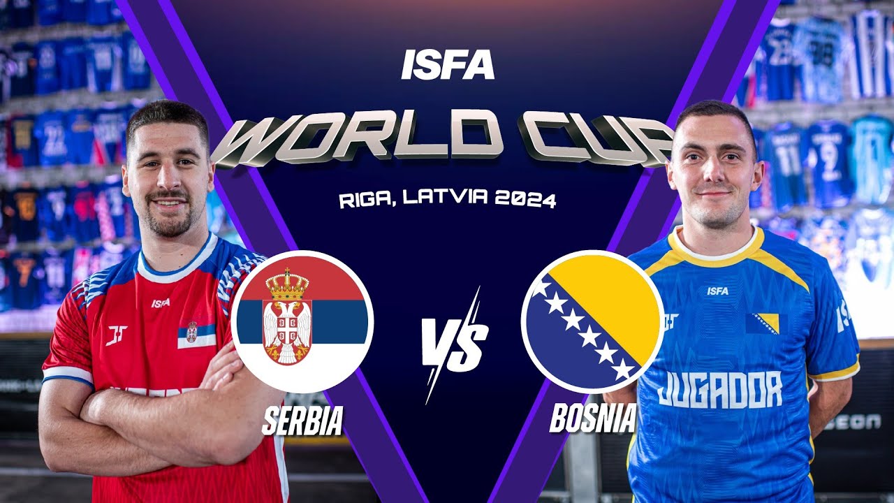 Serbia v Bosnia (Round of 16) | ISFA World Cup 2024 - 3v3 Street Football