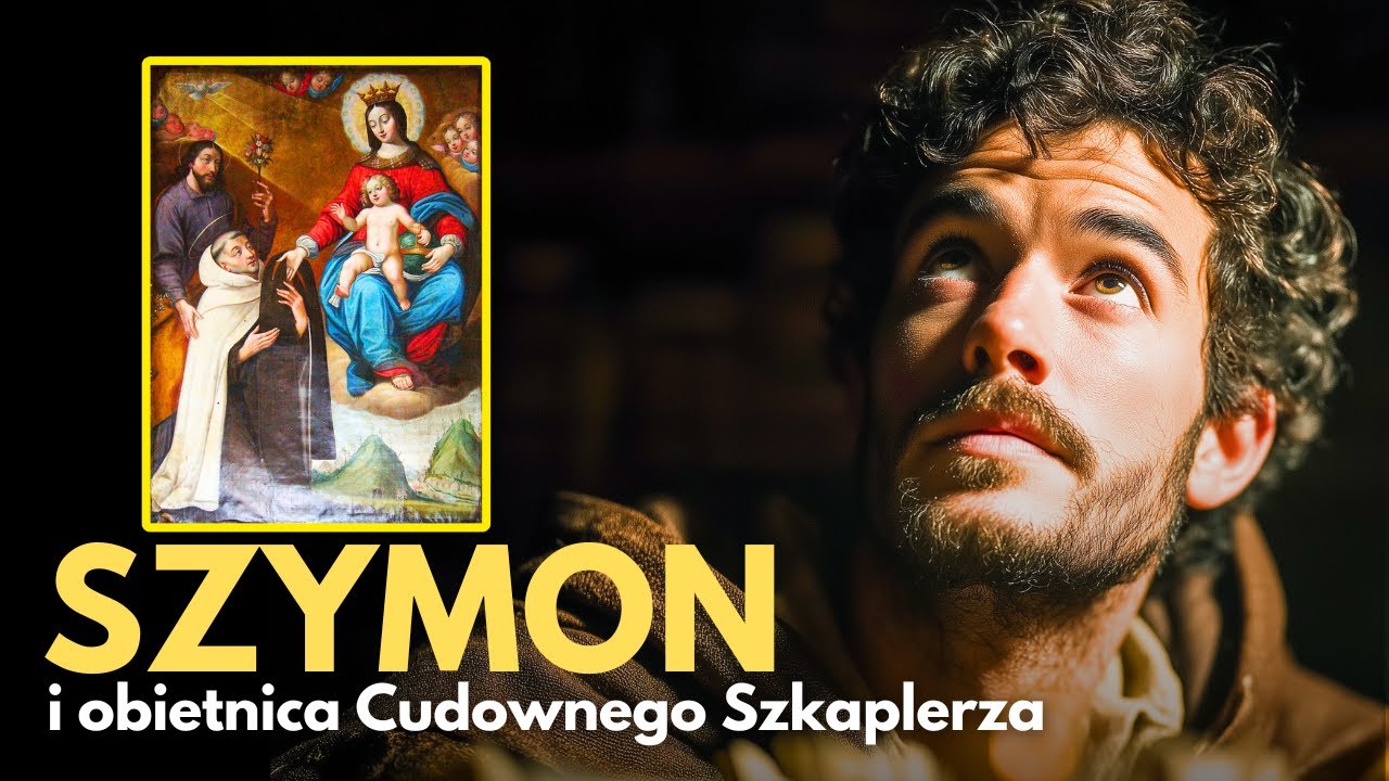 Szymon Stock: Święty, który otrzymał Cudowny Szkaplerz Karmelitański od Najświętszej Maryi Panny