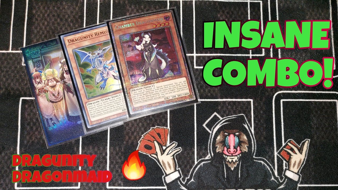 2 card DRAGUNITY DRAGONMAID COMBO! 4 interruptions + amazing follow ups! BUSTED!