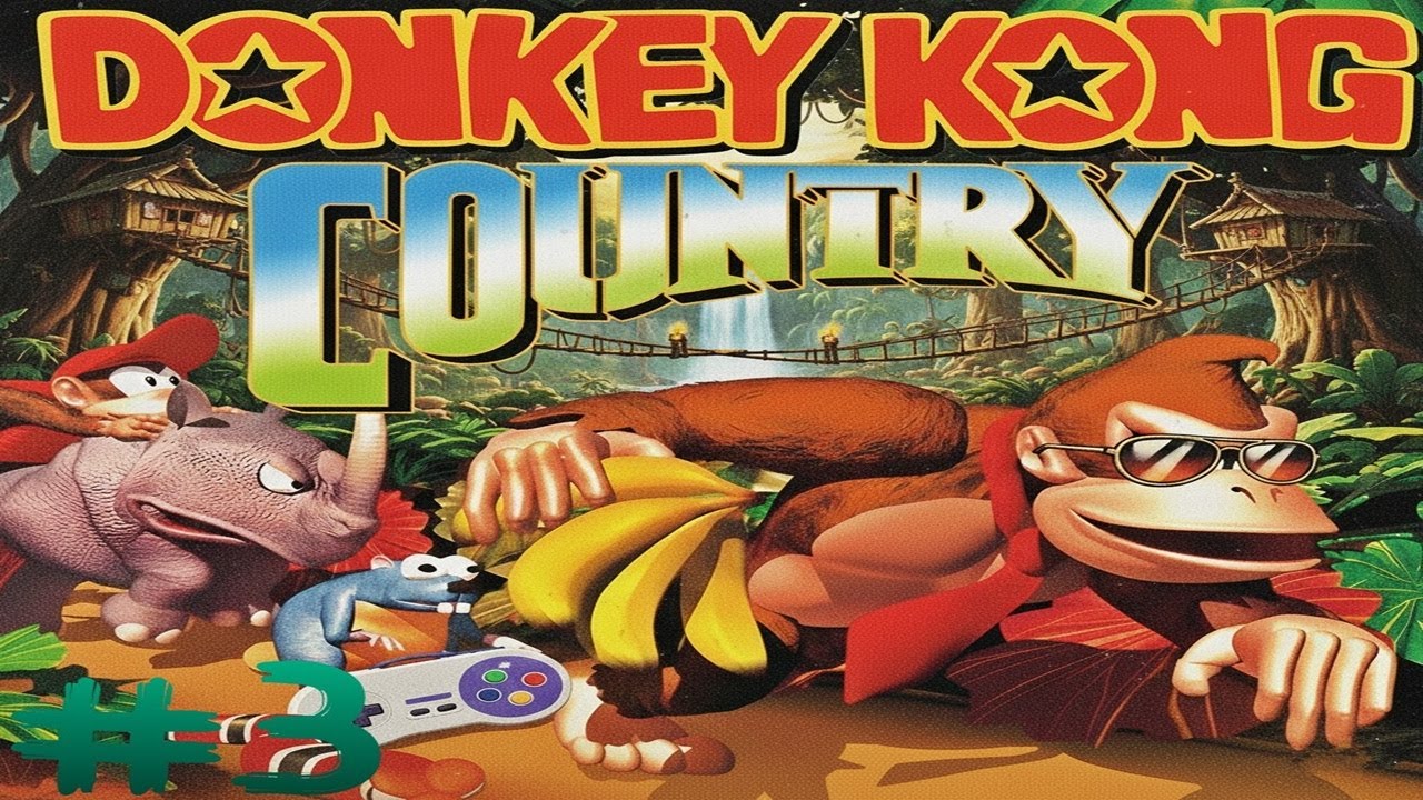 #goRetro 🙊 Donkey Kong Country #snes PUR #3 chilled gameplay DKC