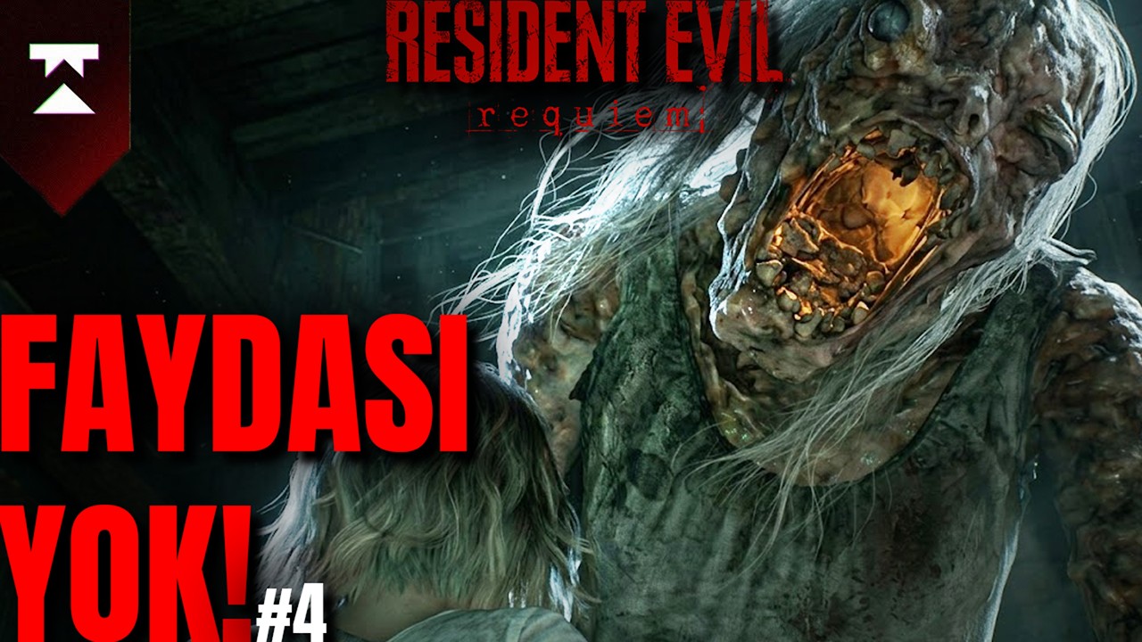KORKUNUN ECELE FAYDASI YOK! Resident Evil Requiem #4