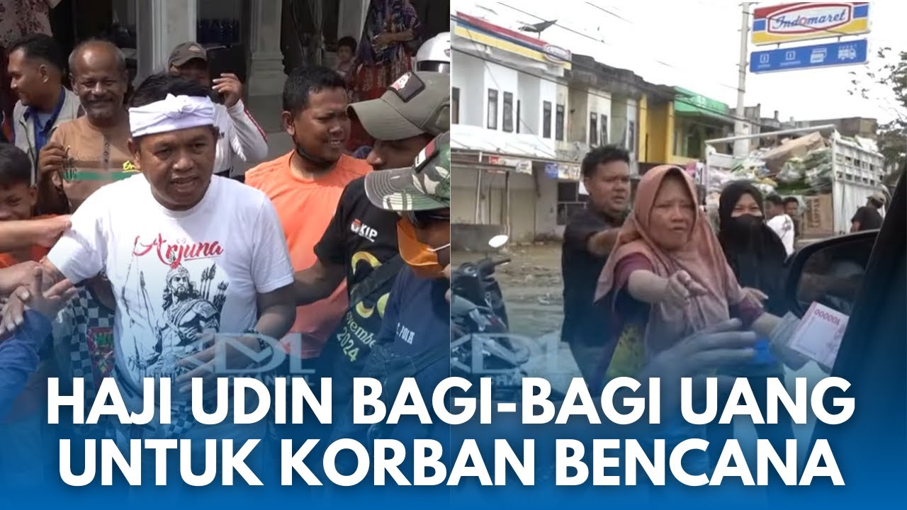 TERIAKAN KANG DEDI BERGEMA DI ACEH! Momen Haru Kang Dedi Bagikan Bantuan Uang Tunai Ke Warga Aceh