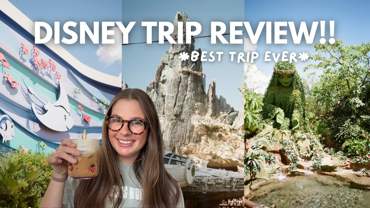 Walt Disney World Trip Review | Full Review and Haul of What We Did in WDW 🍿🩵🎨🎠🫧✨