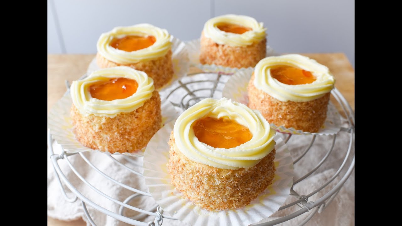 黃梅花籃 (黃梅果醬小蛋糕) ｜Apricot Jam Mini Cakes