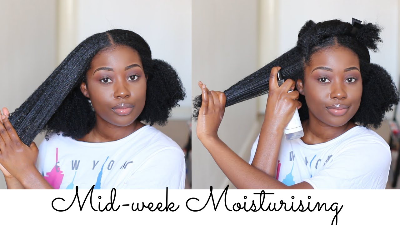 My Healthy Hair Routine | Mid-Week Moisturise and Seal for Dry Hair