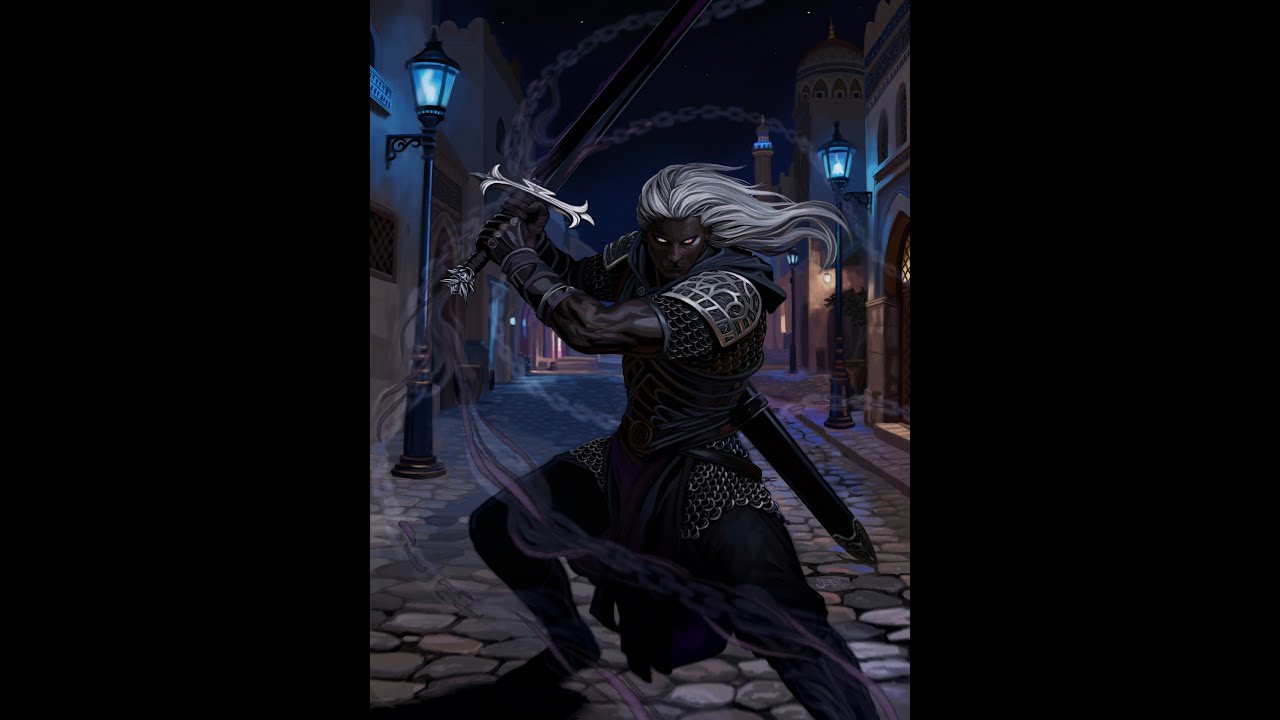Anomander Rake | Malazan Book of the Fallen | Art Timelapse