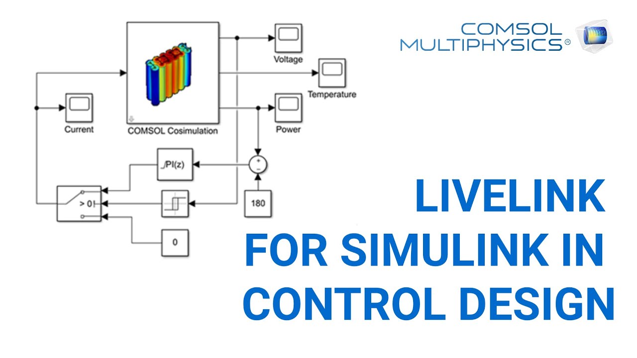 LiveLink for Simulink in control design