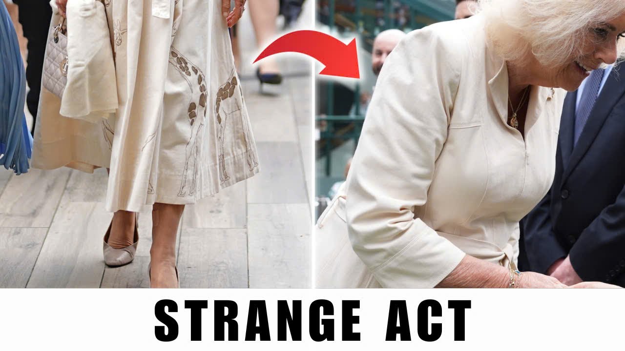 Camilla&rsquo;s carefree action in public left everyone feeling awkward
