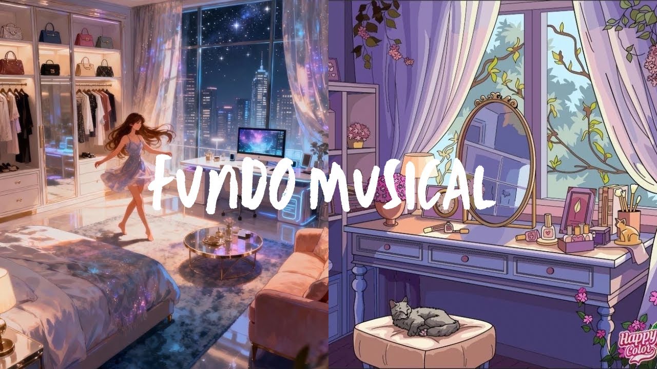 MÚSICA LOFI PARA ARRUMAR O QUARTO!🪞🛏️ #lofi 
