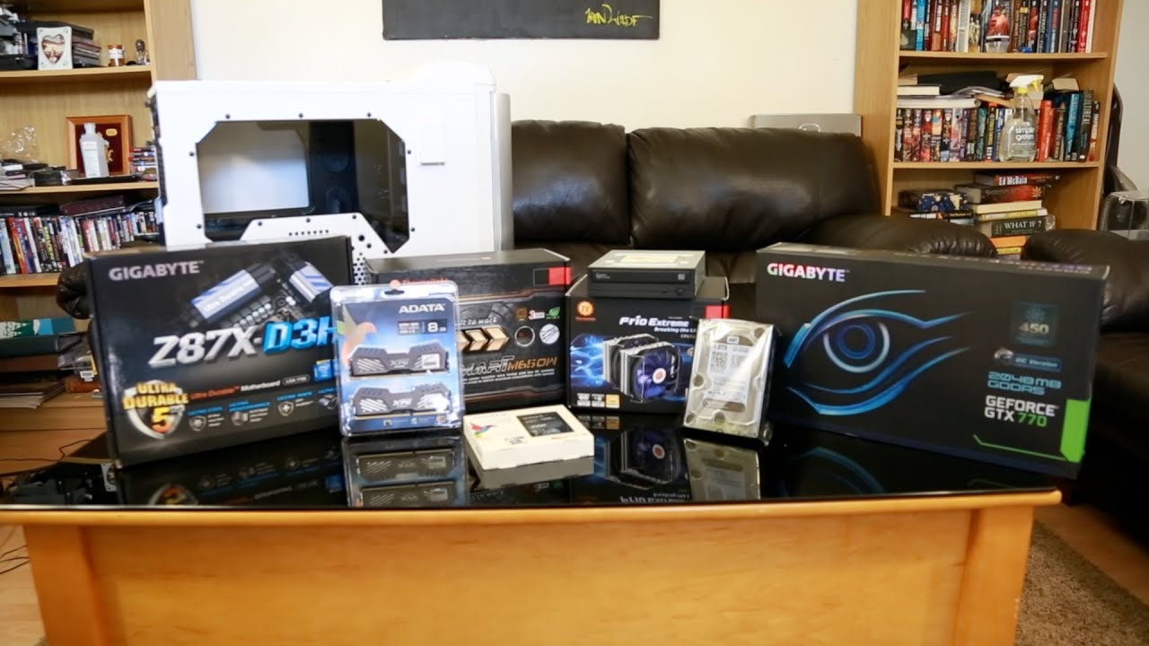 Killer $1500 Intel Gaming PC Build: Part 1 - The Parts! (2013)