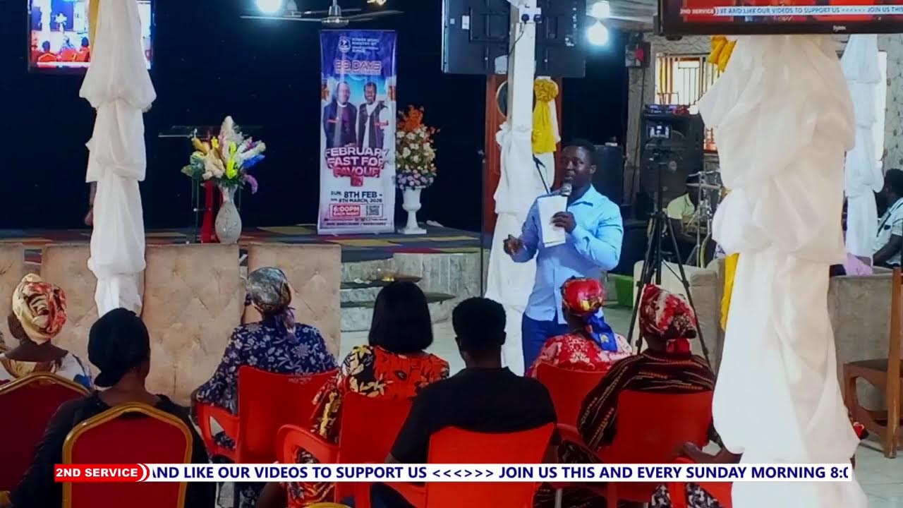 🔴LIVE - 2ND SERVICE - MIDWEEK PROPHETIC AND MIRACLE TOUCH SERVICE WITH Daddy Asiamah - 18/02/2026