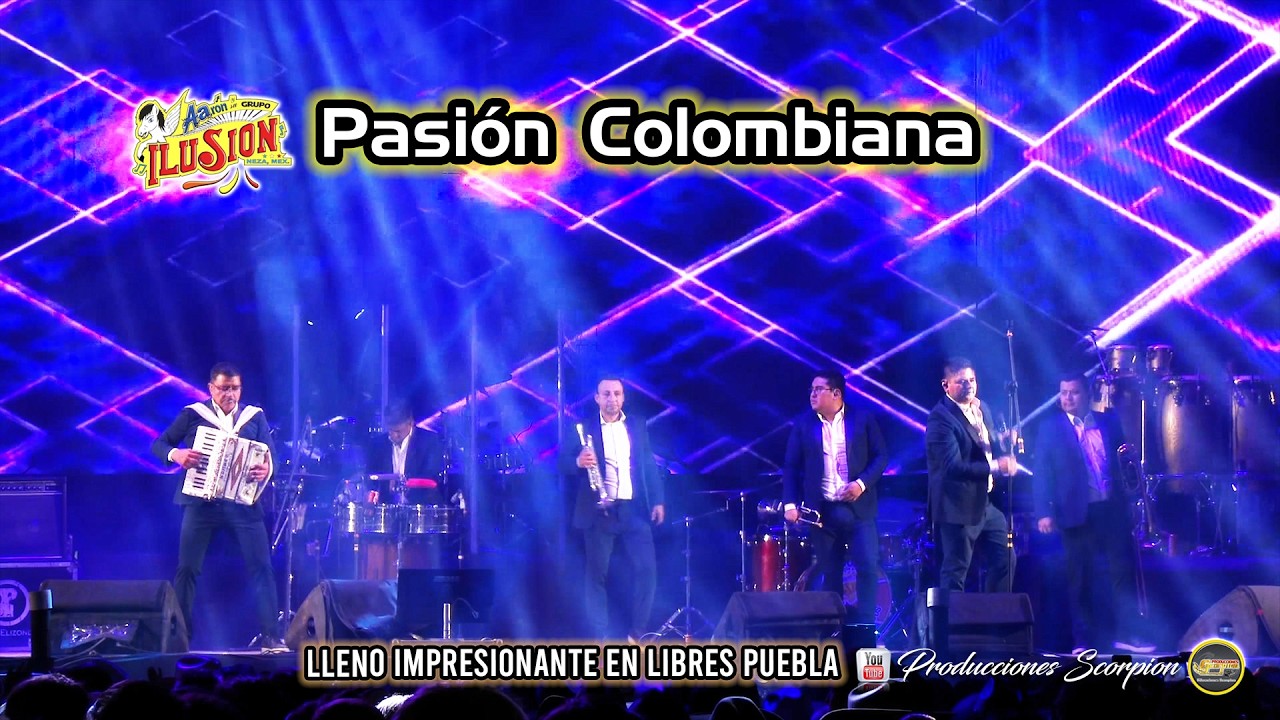 Pasión Colombiana 🕺💃 Aarón y su Grupo Ilusión en Vivo 🎙️