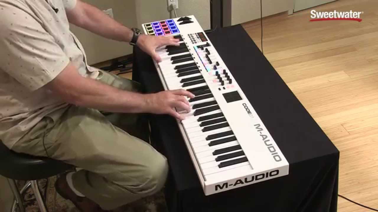 M-Audio Code-61 USB/MIDI Keyboard Controller Demo