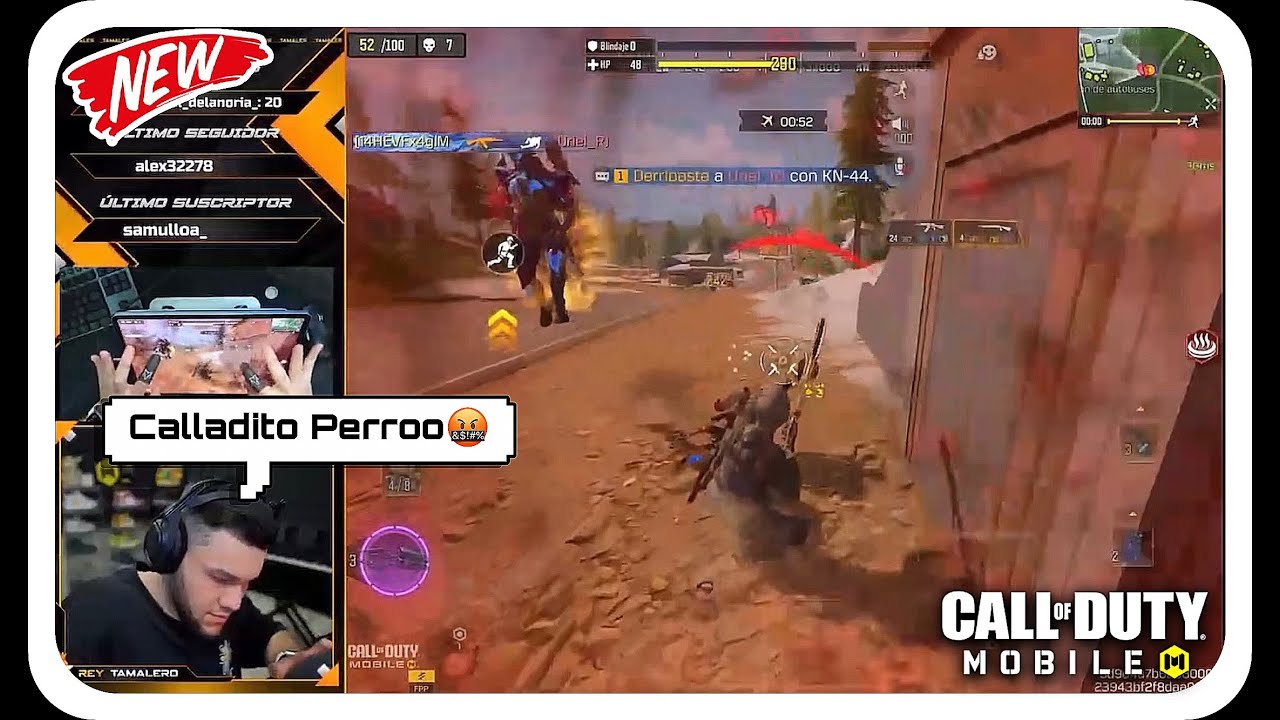 REY TAMALERO USO LA SKIN PRO PLAYER DE LOS ESCOPETEROS🥶¿FEA O BONITA? | CALL OF DUTY MOBILE |
