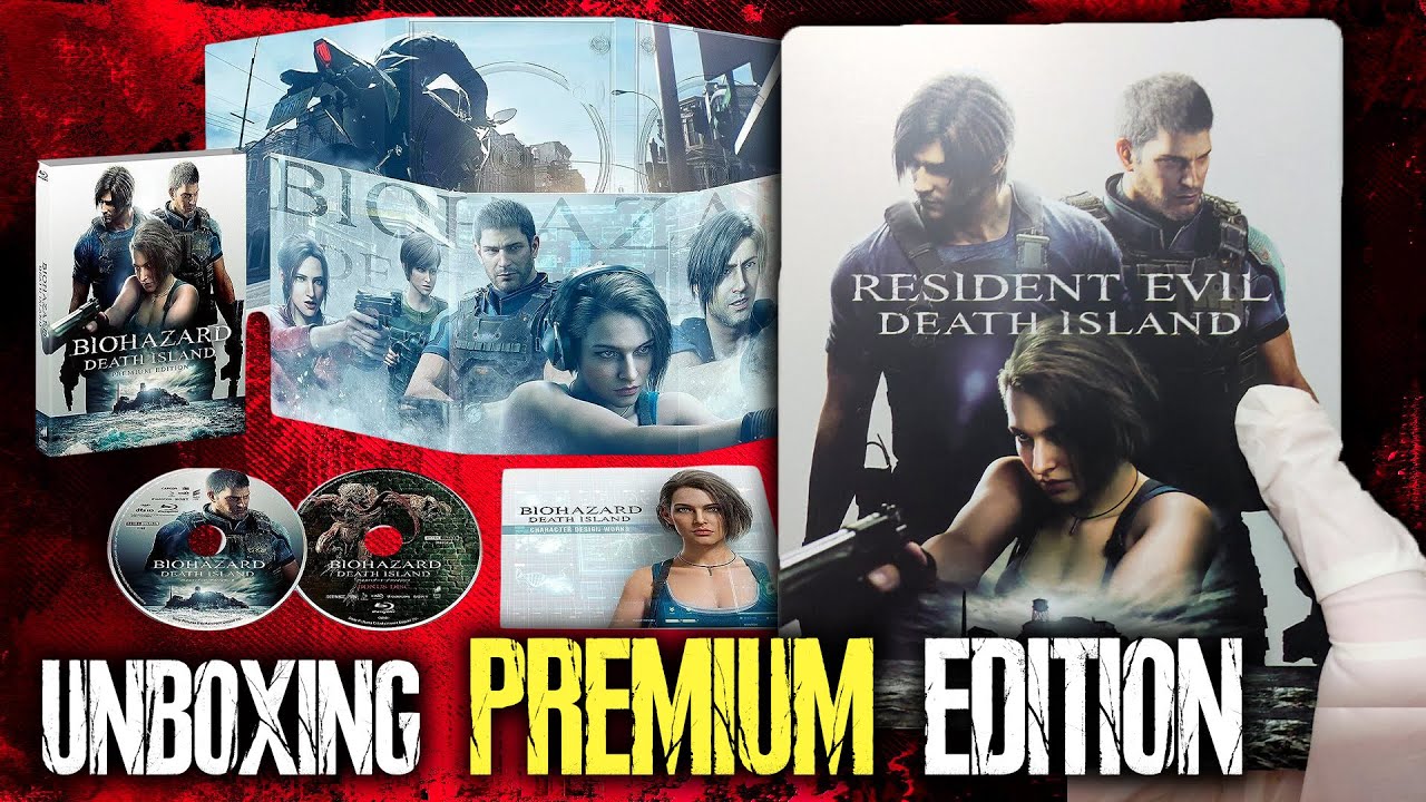RESIDENT EVIL DEATH ISLAND Premium Edition & Steelbook Unboxing Review | US & Japan Version Blu-ray