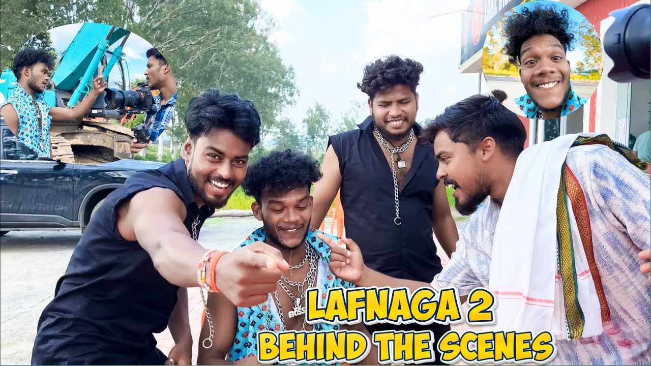 LAFNAGA 2 || लफंगा || Behind The Scenes || The Comedy Kingdom #adpvlog #surajroxcomedy #comedy 
