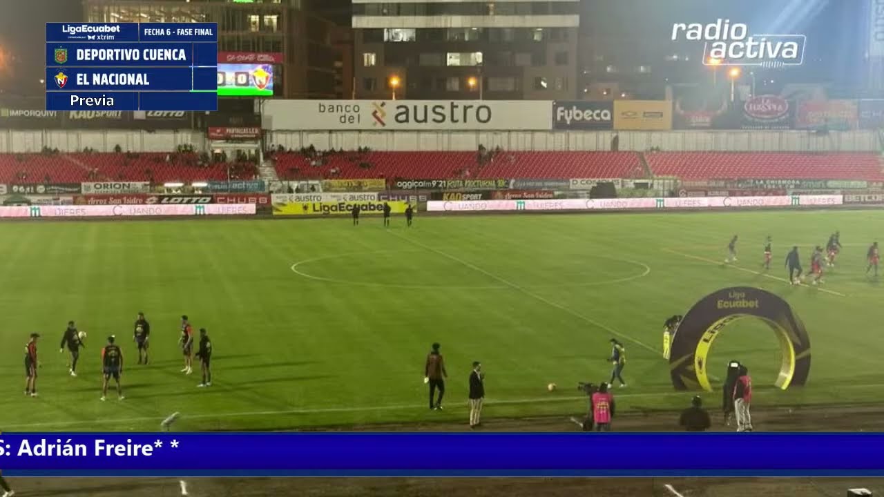 Deportivo Cuenca vs El Nacional  Liga Ecuabet / F&uacute;tbol Ecuador
