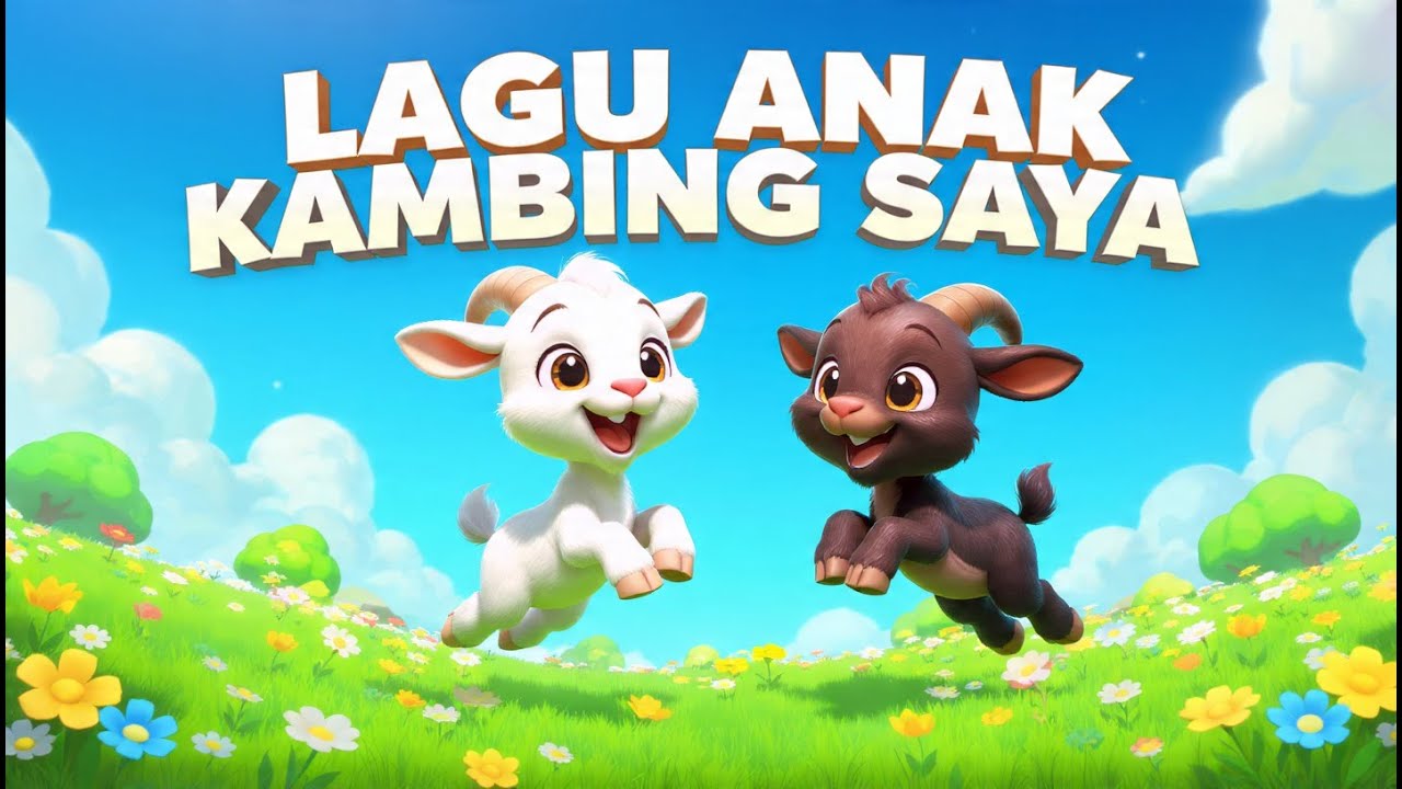 🎵 Anak Kambing Saya: Lagu Anak Indonesia Populer! 🐐✨