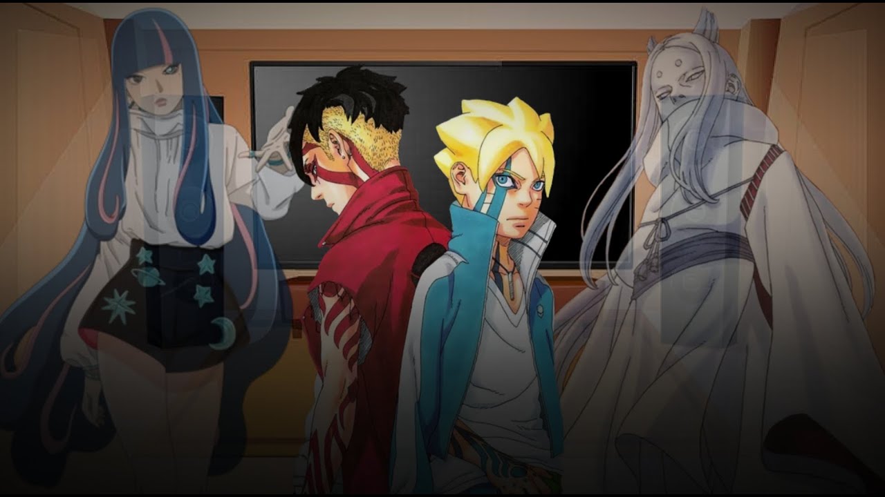 °•||•°Boruto y amigos reaccionan a Boruto VS Kawaki °•||•°Kamila-Chan °•||•°