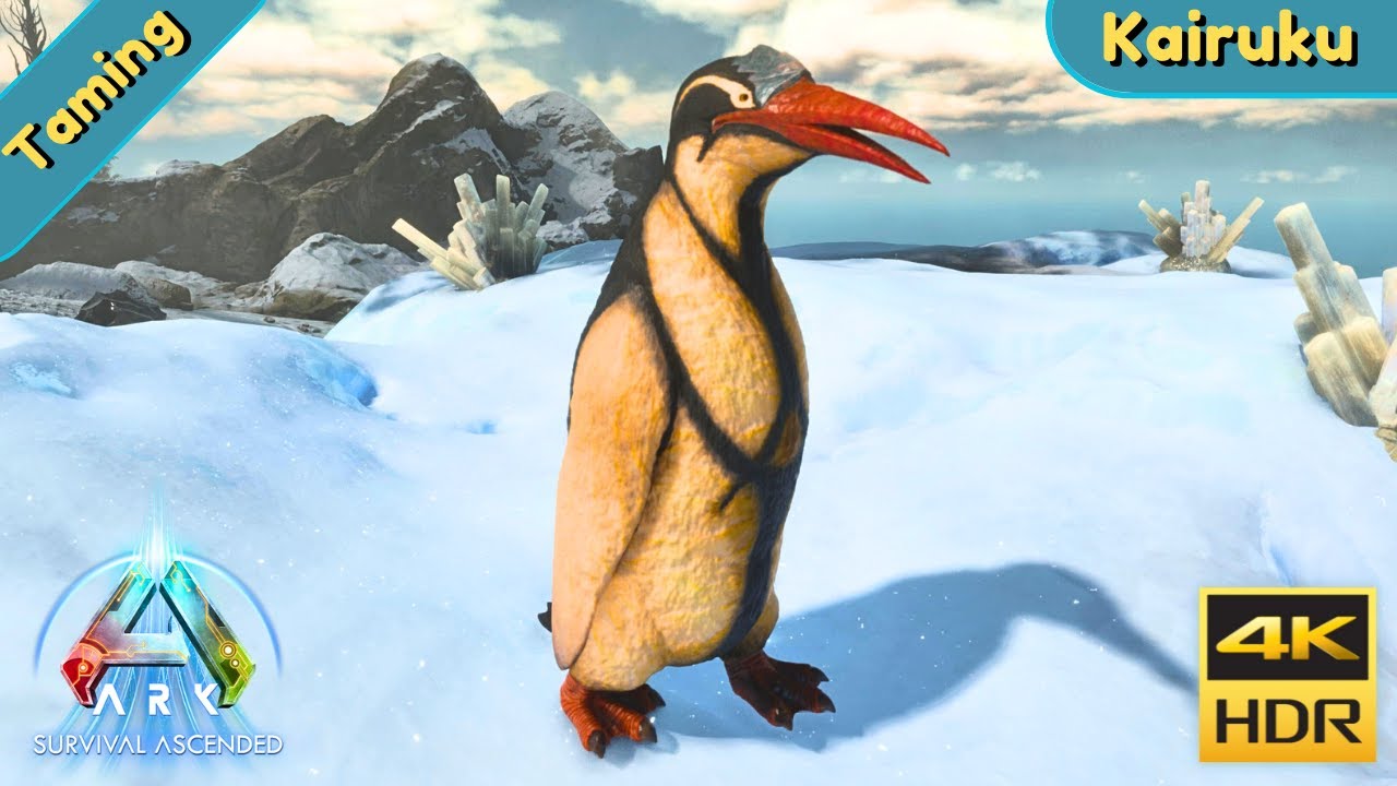 ARK Survival Ascended : Tame a Kairuku