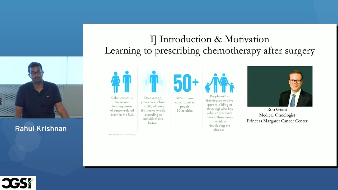 Rahul Krishnan |  Bridging the gap: Deep Learning and Causality | CGSI 2024