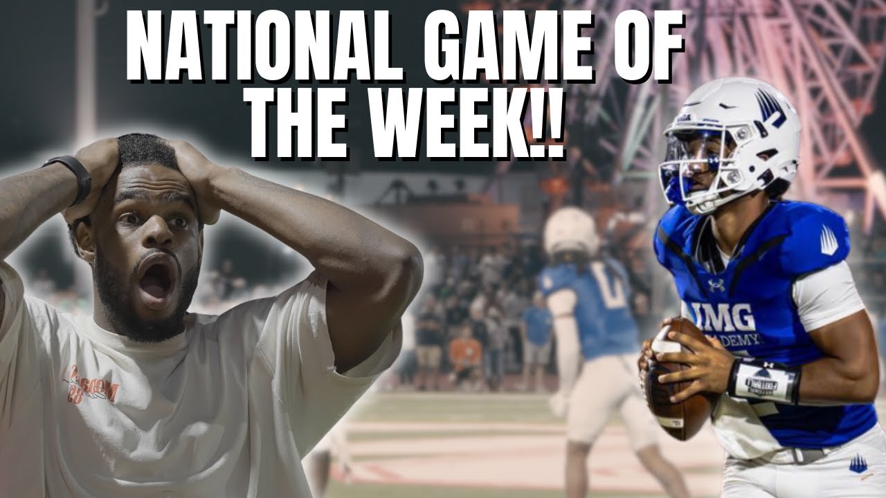 4-Star QB TOOK OVER In A Top 20 Matchup (Bergen Catholic v IMG)