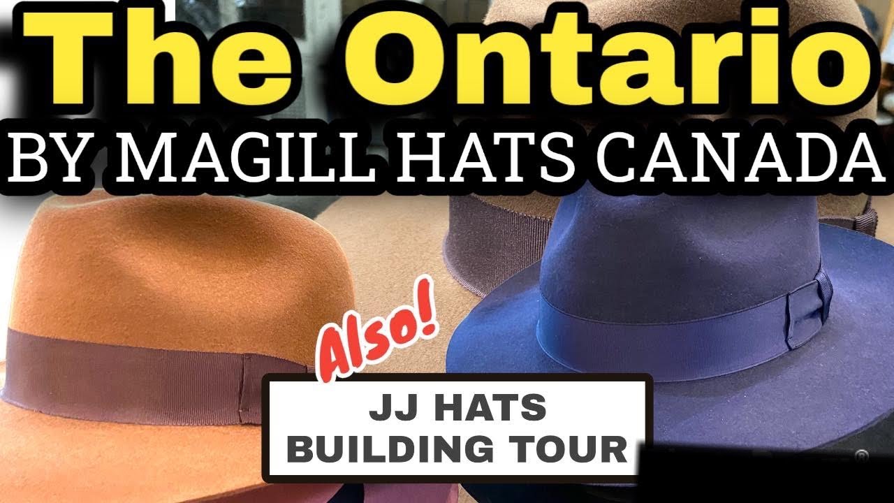 The ONTARIO by Magill Hats Canada- Rugged, Thicker Felt with a Good SNAP