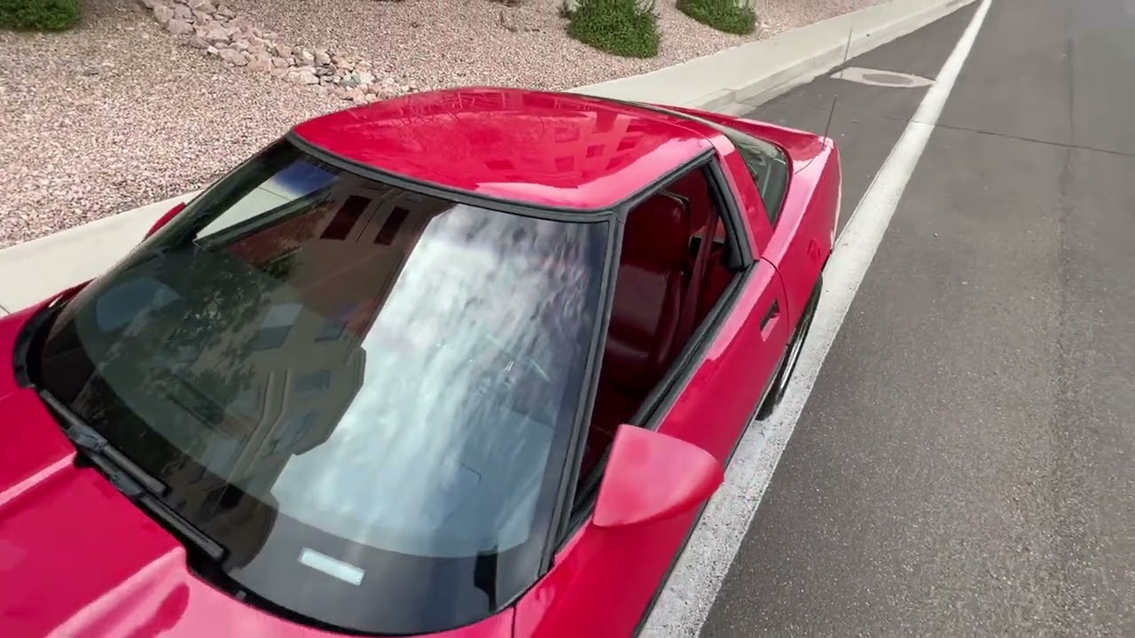 84 corvette walk around