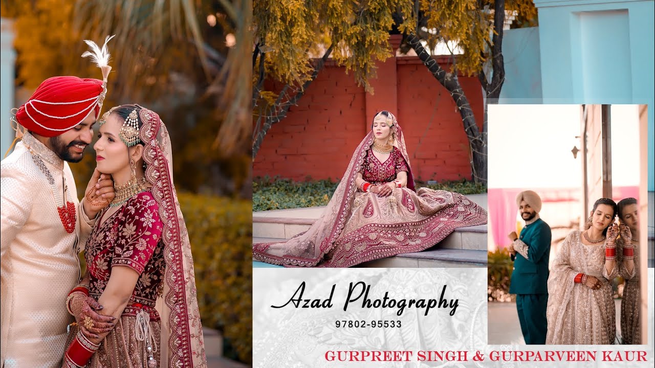 2026 Best RECEPTION PARTY HIGHLIGHT (Gurpreet Singh & Gurparveen Kaur ) Azad Photography-97802-95533
