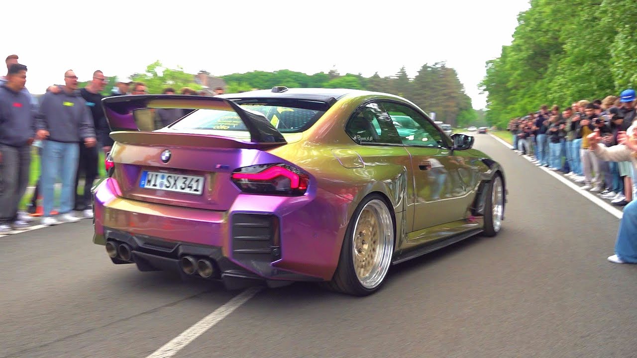 Modified BMW's Leaving BIMMERFEST 2025! FAILS, POLICE, M5 G90 Akrapovic, M4 CSL, M3 CS, M8, M2..