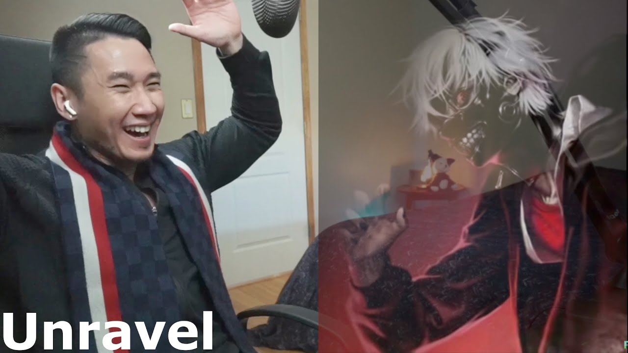Opening Tokyo Ghoul - TK - Unravel | This is what PAIN sounds like.. (REACTION)