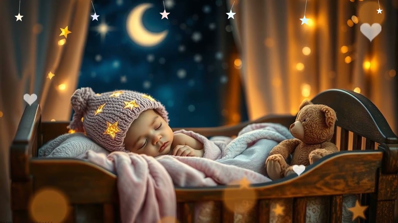 🌧️ Rainfall Harmony 🌙 Baby Sleep Music for Sweet Dreams 💤