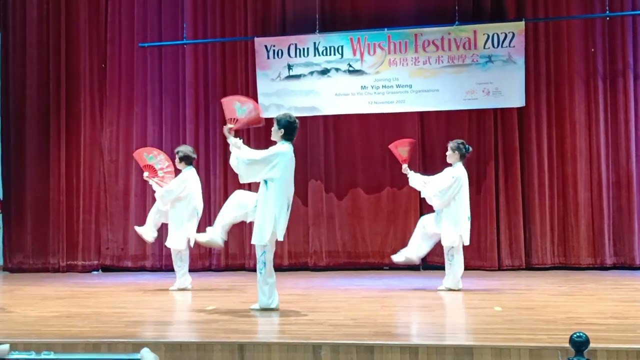 Chen Taichi Fan 48 Form (Ma Chun Xi) 陳氏48式太極扇(馬 Choa Chu Kang Zone 4 RC