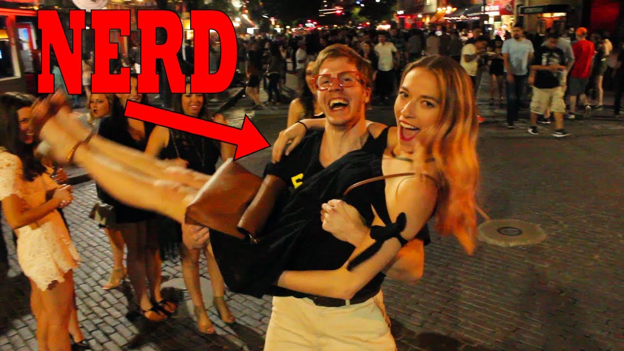 NERD PICKS UP 100 GIRLS IN ONE NIGHT!!