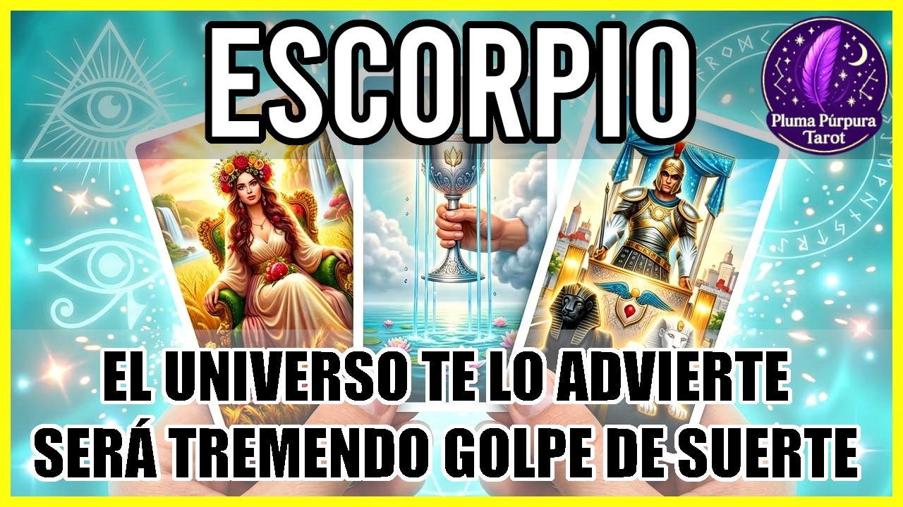 Escorpio ☀️ Tremenda Revelacion Lo Cambia Todo! Lloveran Regalos Del Cielo! ☀️#Escorpio