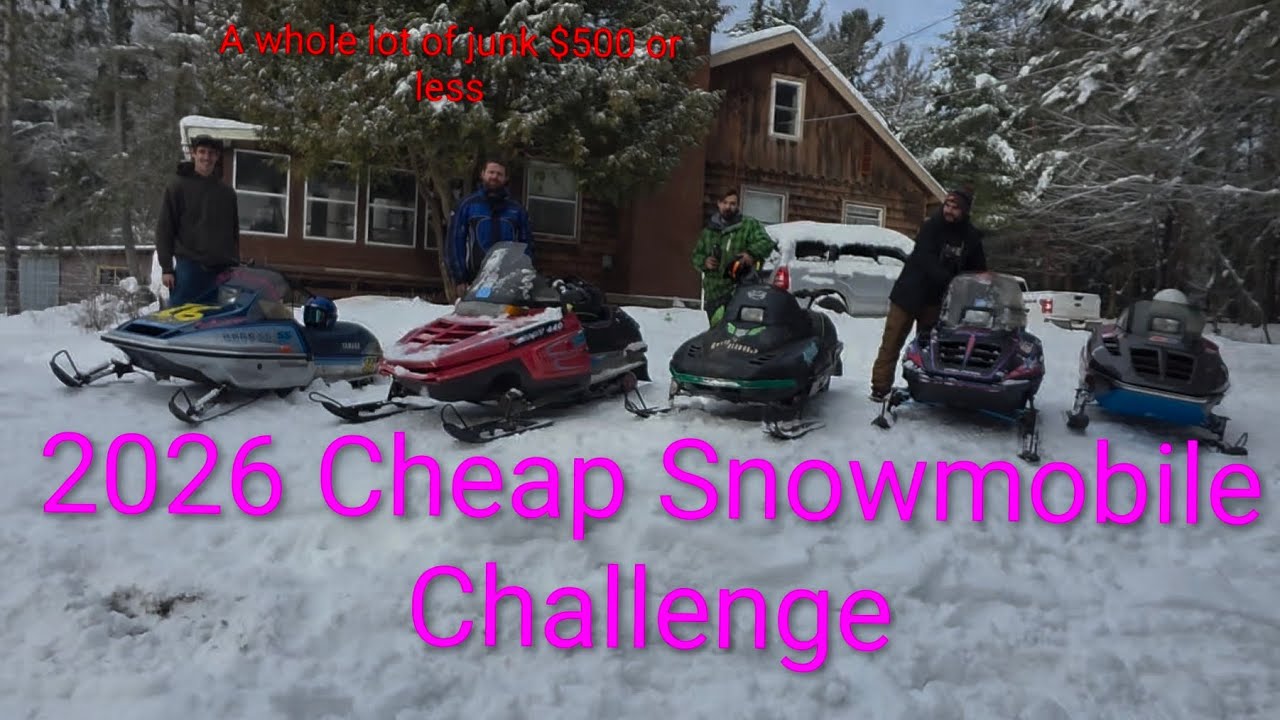 2026 Cheap Snowmobile Challenge 