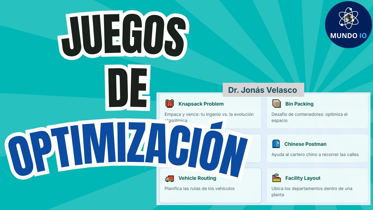 Juegos de Optimizaci&oacute;n...y m&aacute;s