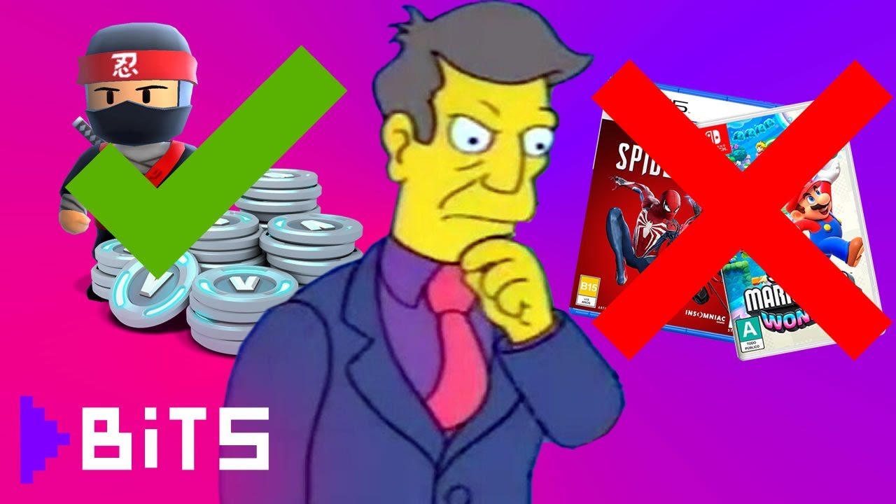 Los ni&ntilde;os prefieren las microtransacciones a los juegos de verdad