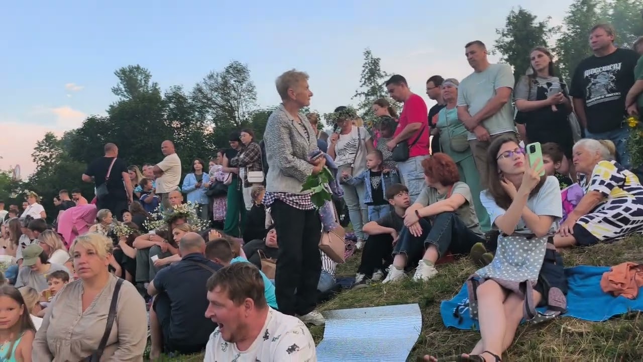Праздник Купалле, в Паричах.