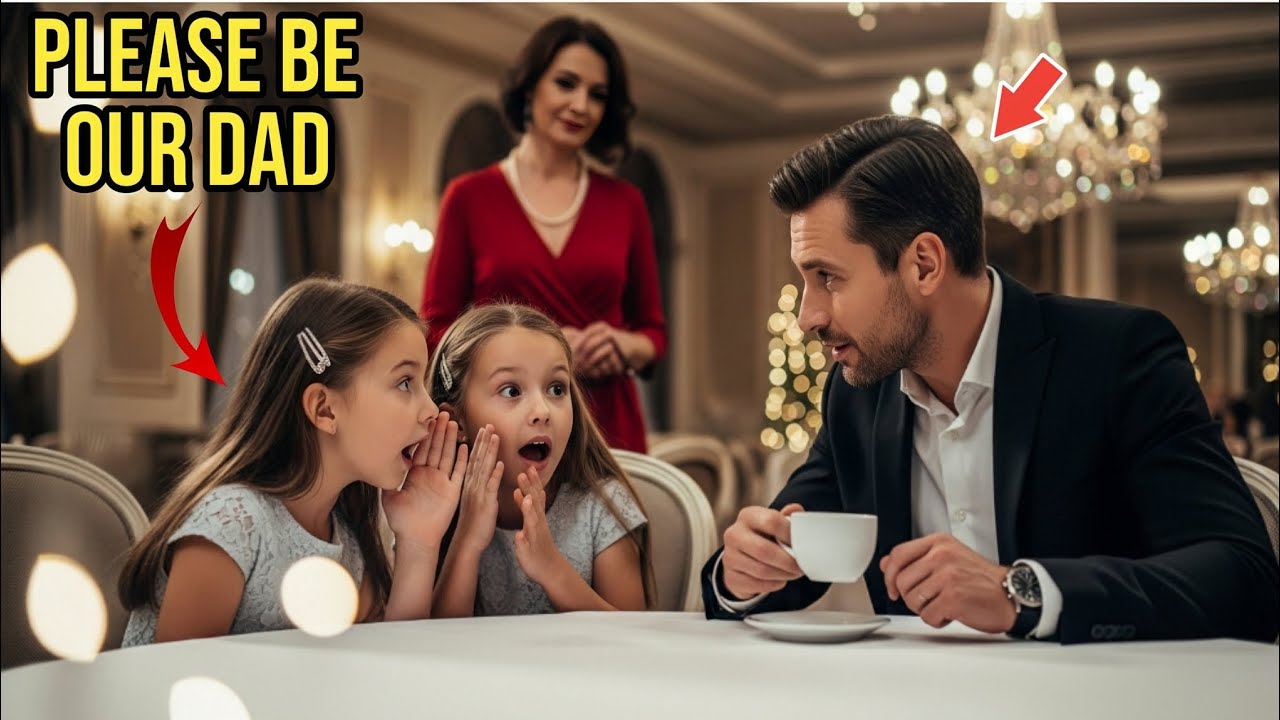 Single Dad’s Ordinary Day Turned Upside Down—Twin Girls Said: 'We Want You as Our Father!