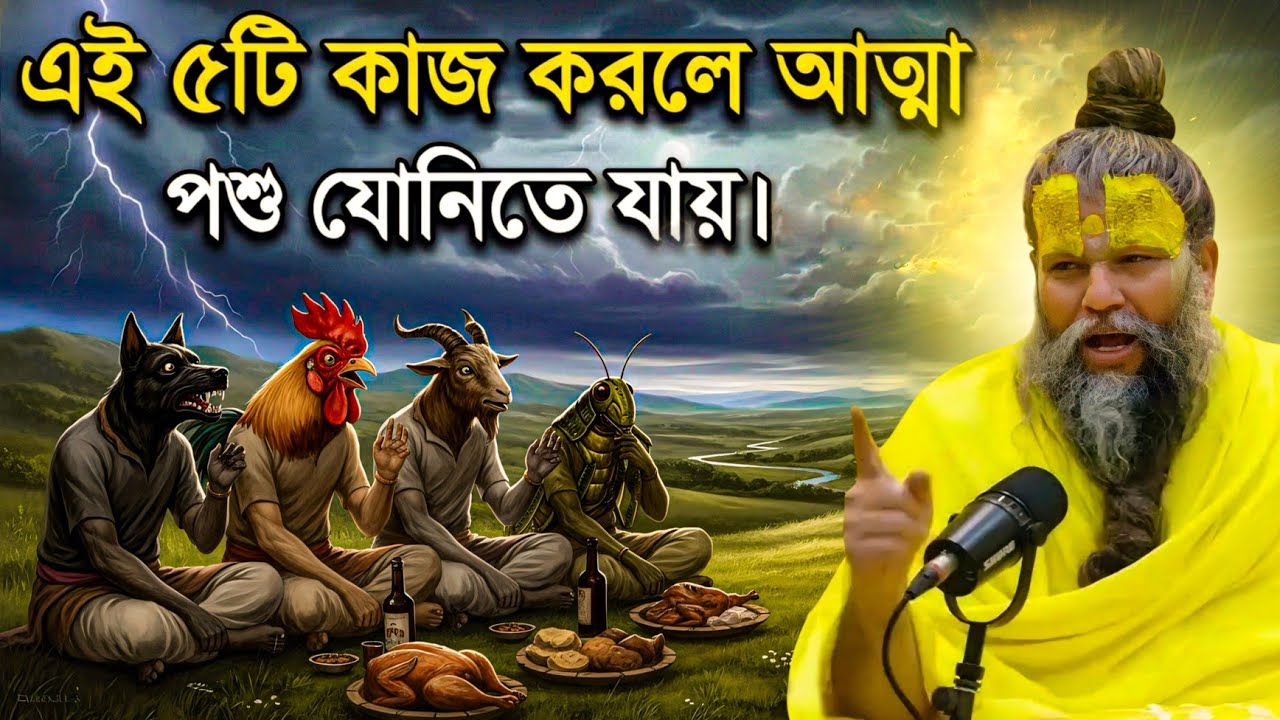 এই ৫টি কাজ করলে আত্মা পশু যোনিতে যায়! গরুড় পুরাণের এই সত্য জানলে ভয়ে কাঁপবেন 😱 | Garuda Purana