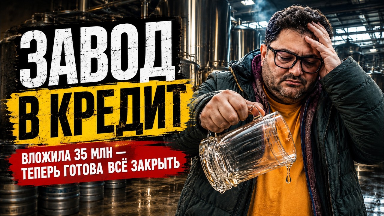 Купила пивной завод за 35 млн &mdash; теперь готова всё закрыть