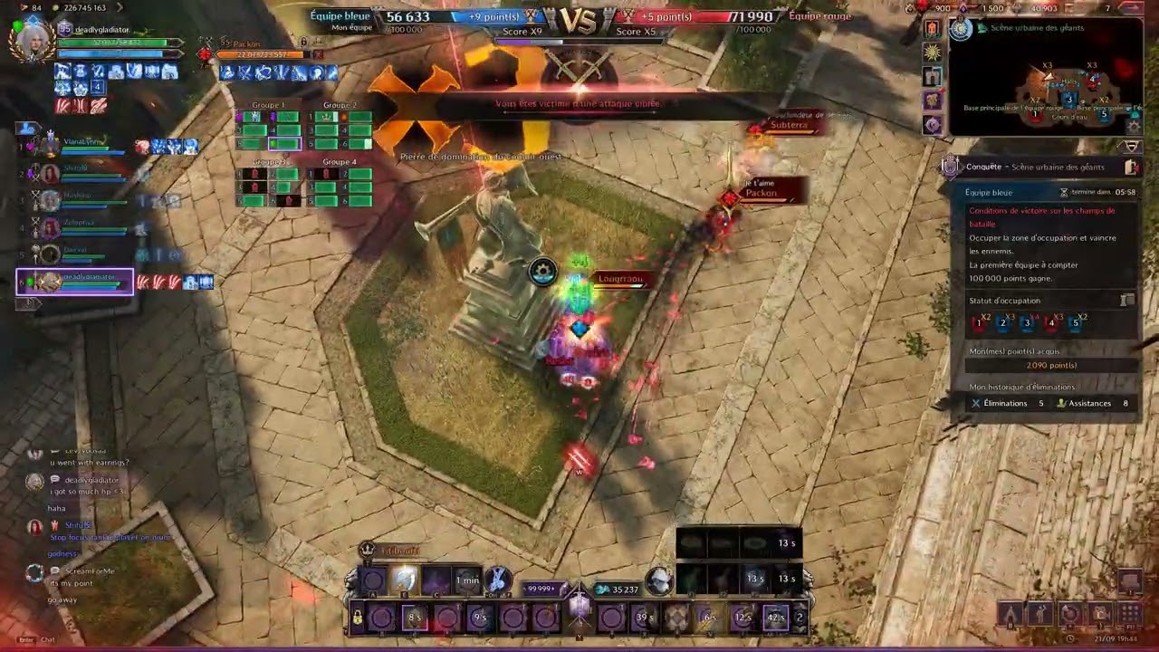Throne and liberty PVP SNS/GS 7500CP Deadlygladiator