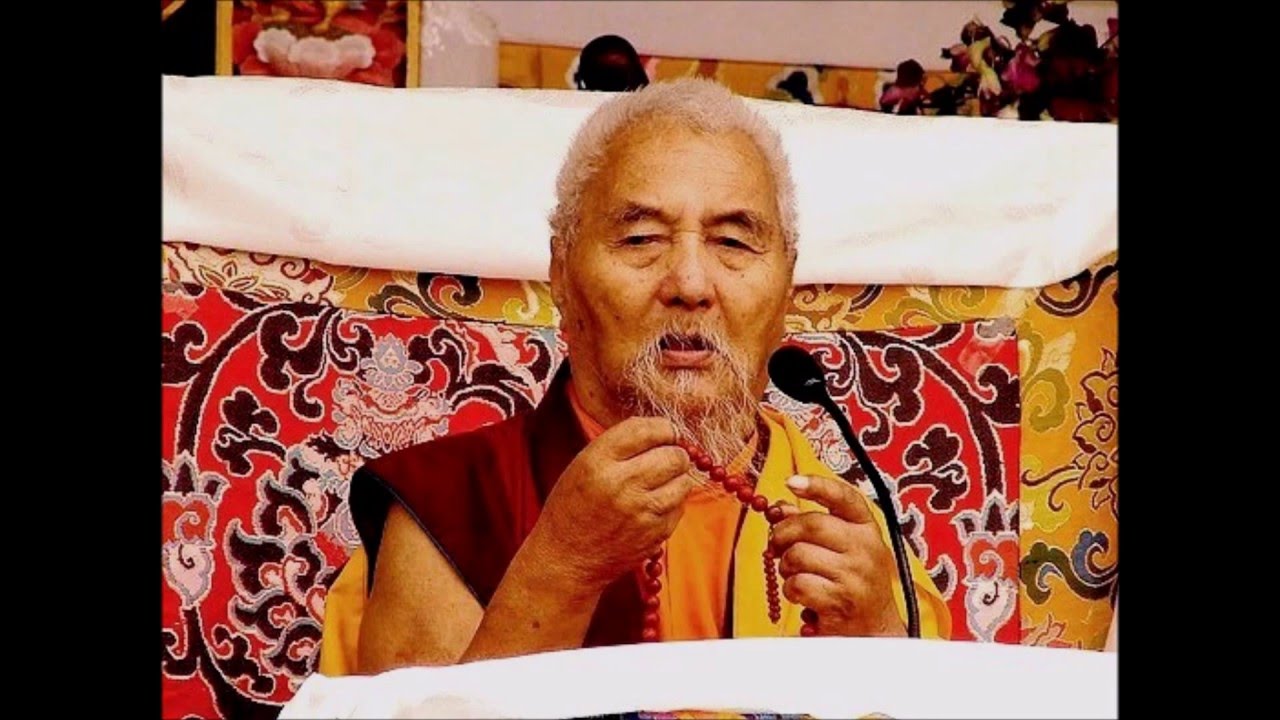 竹旺仁波切念诵六字大明咒 Ven Drubwang Konchok Norbu Rinpoche chants Om Mani Padme Hum