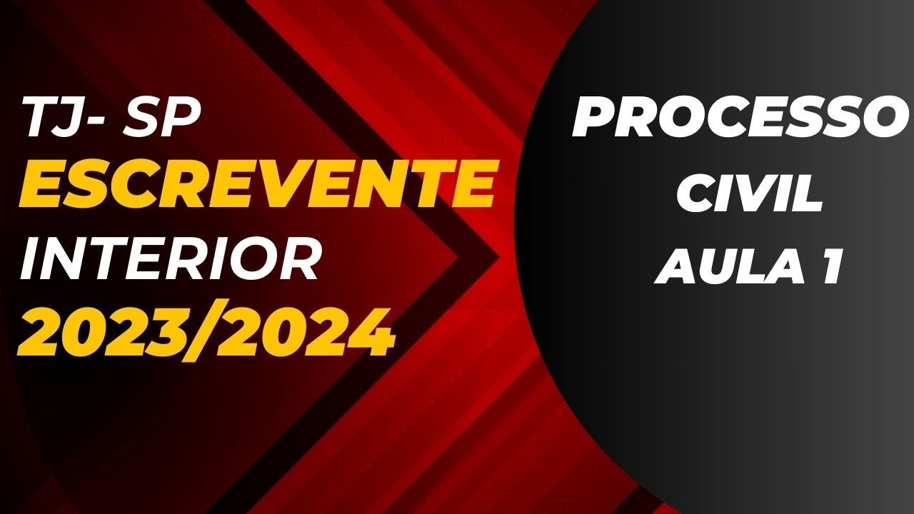Escrevente 2023  TJSP - Aula 1- Impedimento e Suspei&ccedil;&atilde;o-  Introdu&ccedil;&atilde;o
