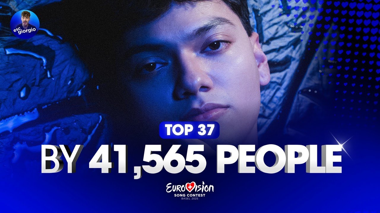 Eurovision 2025: Top 37 by 41,565 People
