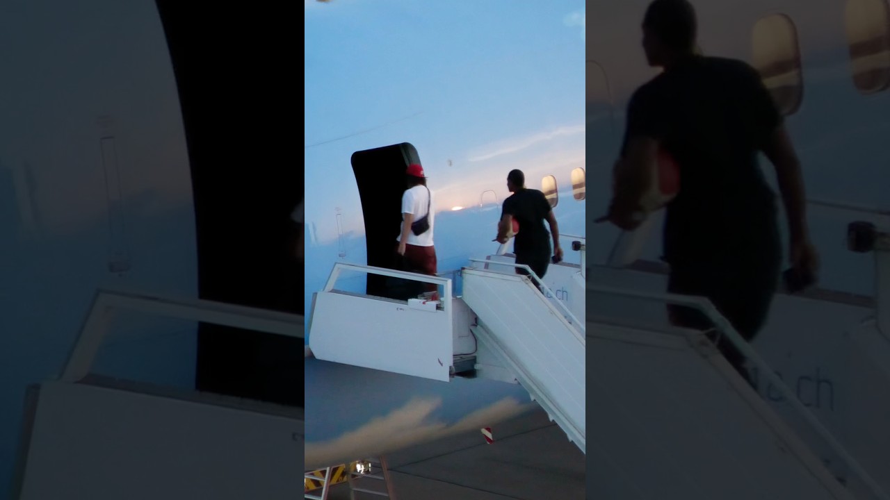 Drake departing from Zurich in his luxurious Boeing 767 private jet #aviationdaily #champagnepapi