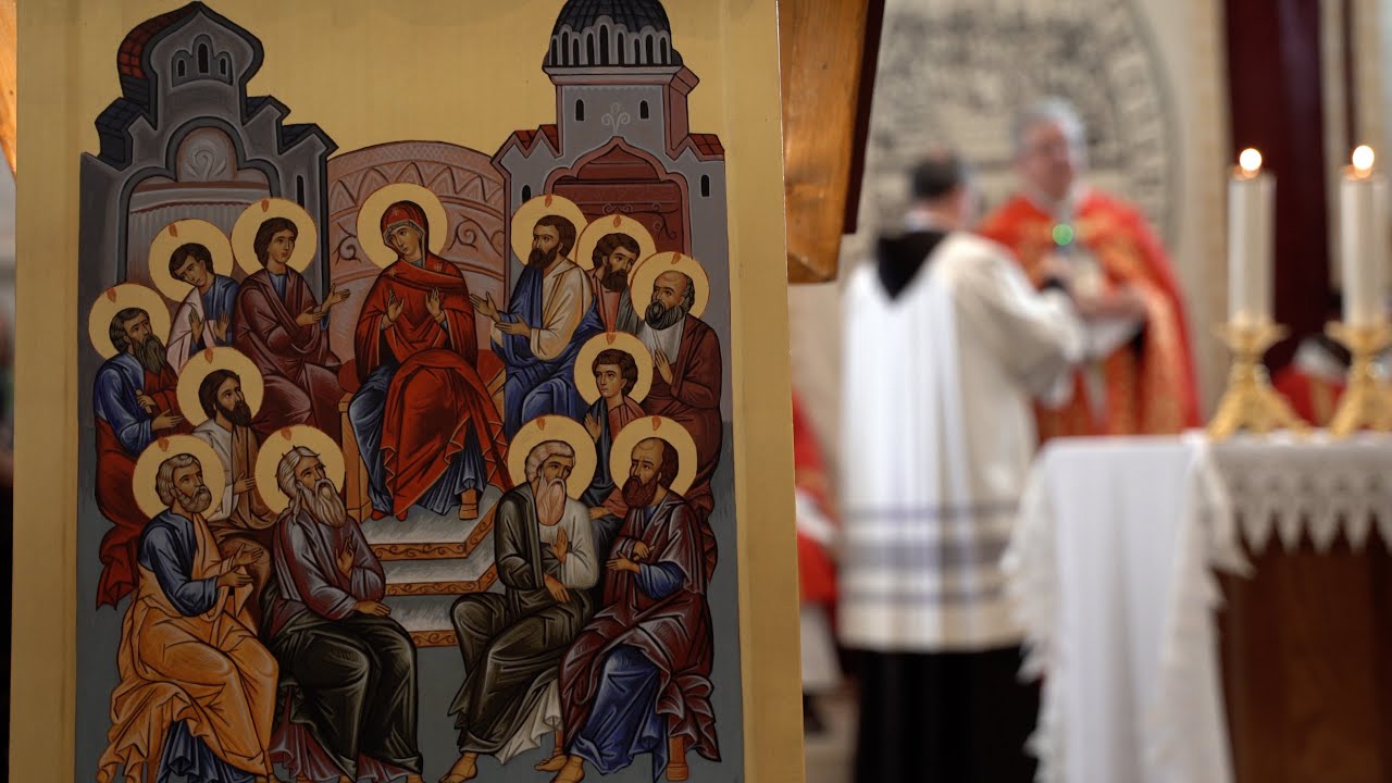 La bellezza della Pentecoste a Gerusalemme #terrasanta