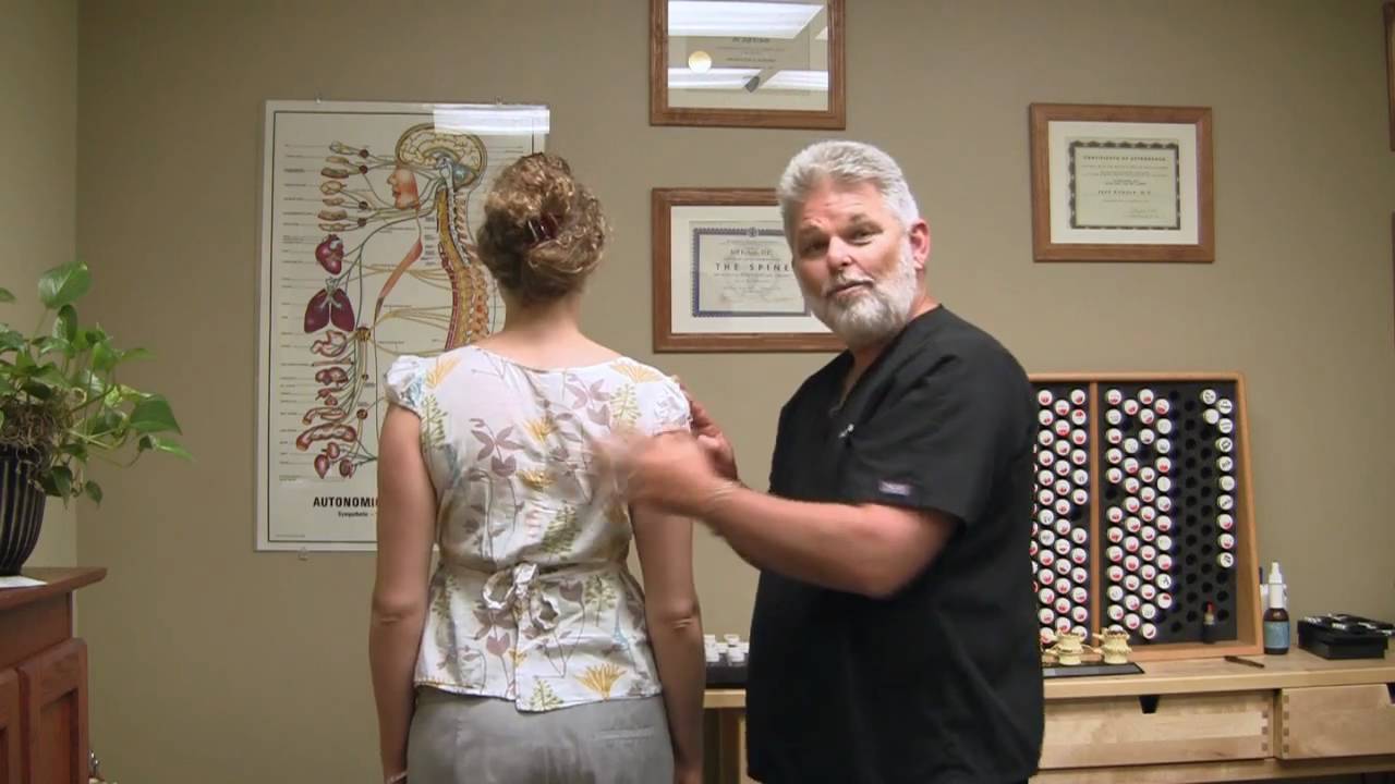 First Time Chiropractor Upper Back Adjustment 1 Demonstration by Austin Chiropractic Care