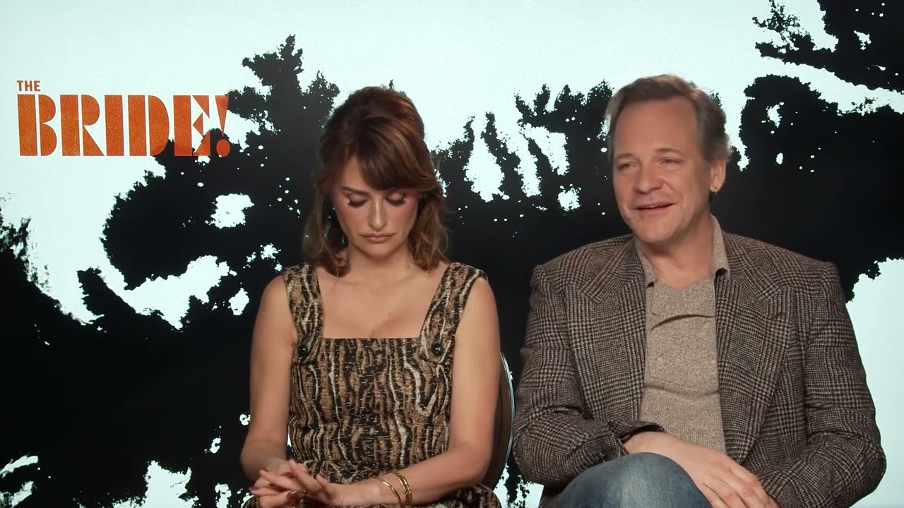 THE BRIDE Penélope Cruz & Peter Sarsgaard about their roles in the new FRANKENSTEIN Monster movie